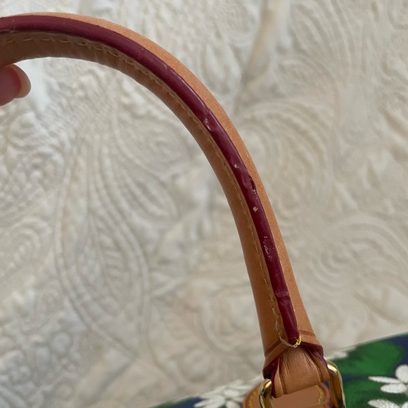 Dooney & Bourke Blue Green Floral Satchel - Picture 10 of 12